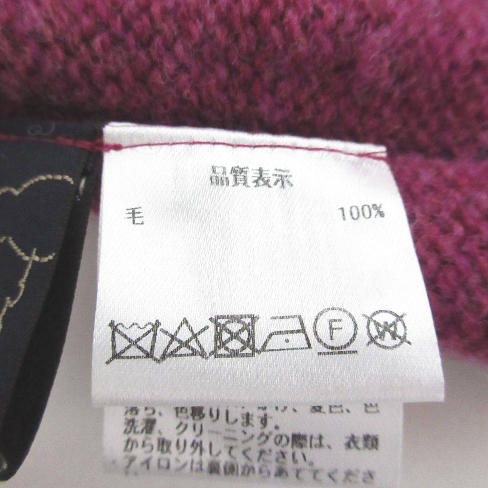 美品 pal'las palace パラスパレス ウール モックネック ニット プルオーバー セーター 0 パープル レディース 古着 中古 美品 pal'las palace パラスパレス ウール モックネック ニット