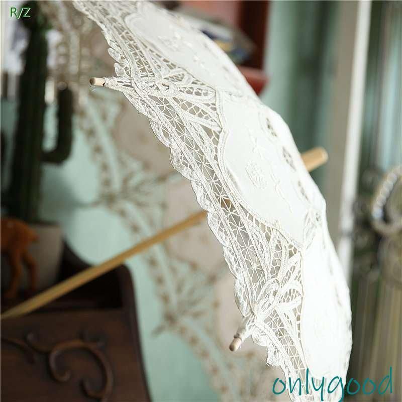 和傘 長傘 可愛い 日傘女優日傘レディース花嫁ブライダル傘踊り傘 唐傘 レース 大きいサイズ 用 軽量手作り DIY手芸品装飾用長柄
