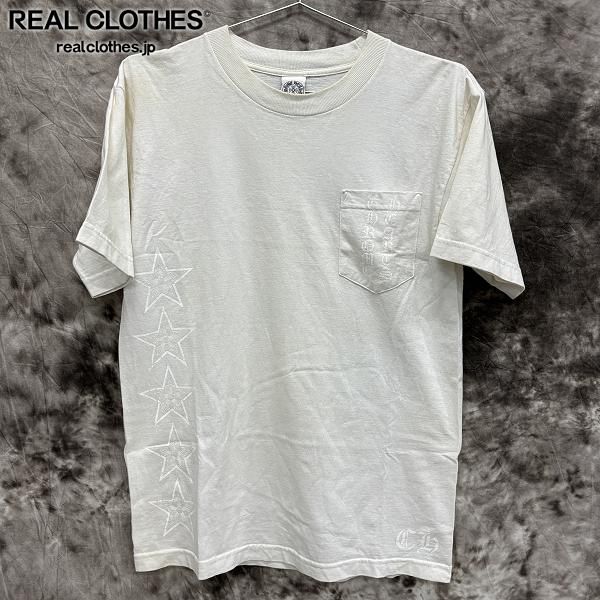 CHROME HEARTS/クロムハーツ T-BAR STAR LOGO 半袖Tシャツ /M
