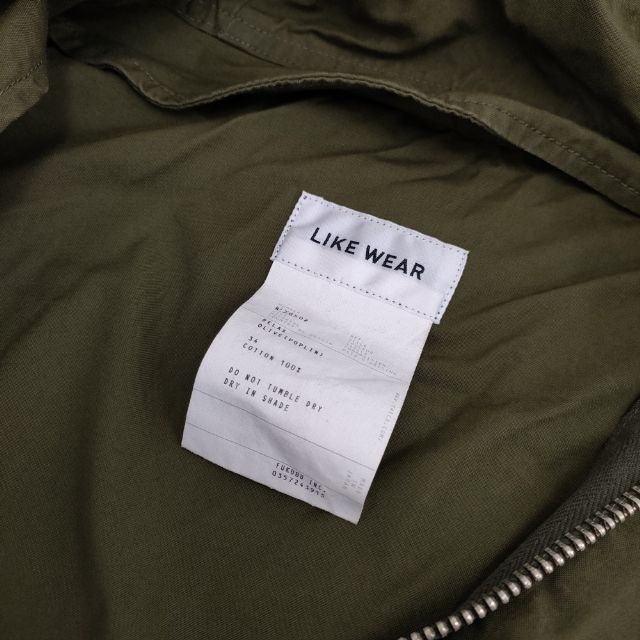 YAECA LIKE WEAR 20502 M-51 ミリタリー モッズコート カーキ OLIVE
