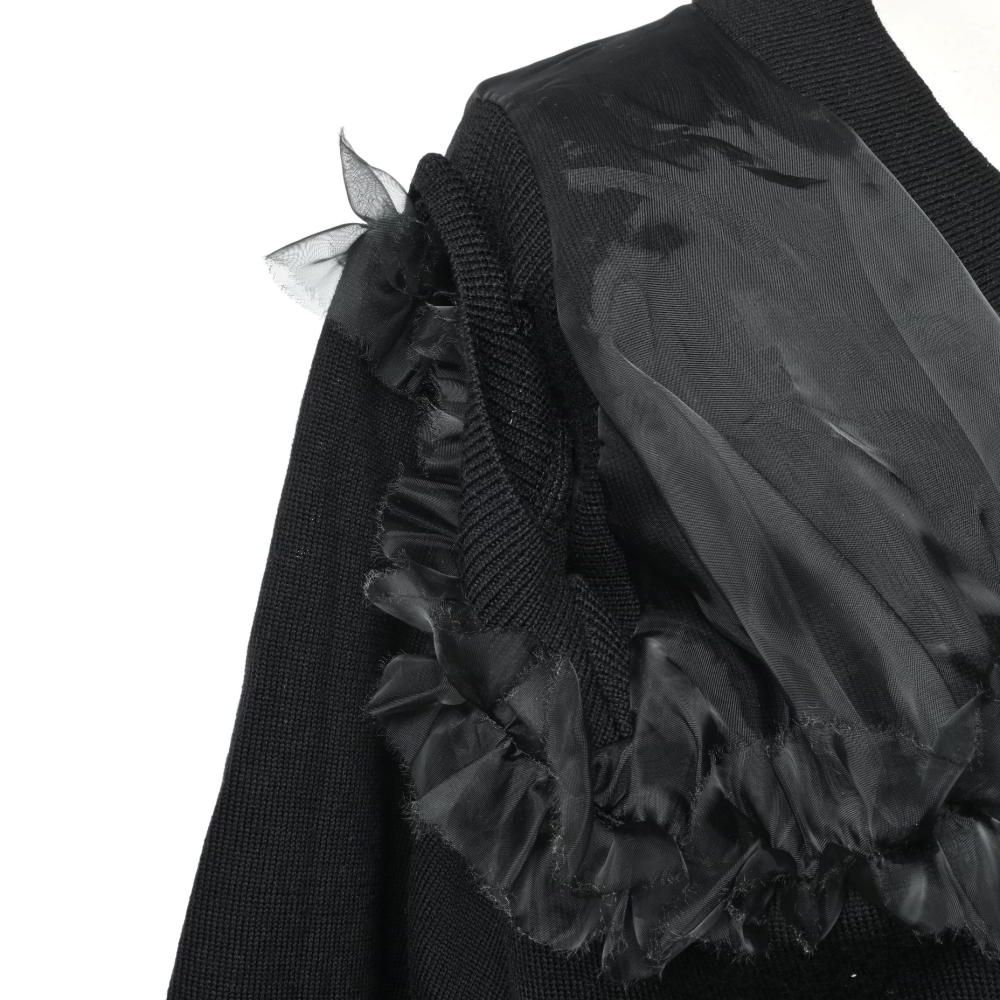 Noir Kei Ninomiya チュール オーバーレイ カーディガン - メルカリ