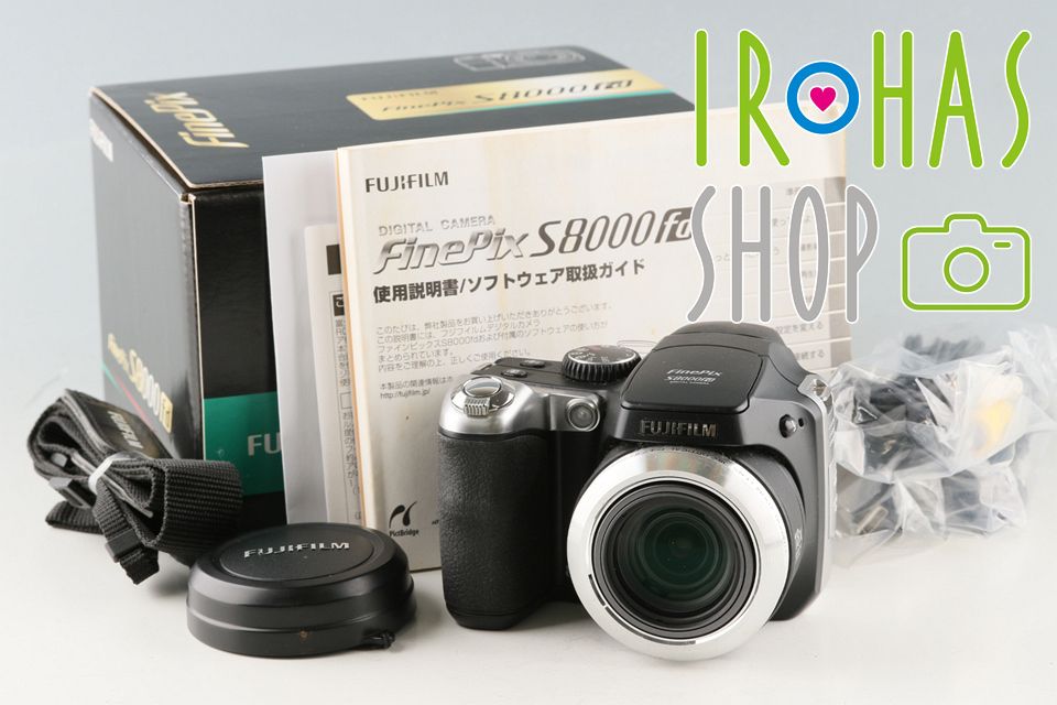 Fujifilm FinePix S8000fd Digital Camera With Box 58431L8