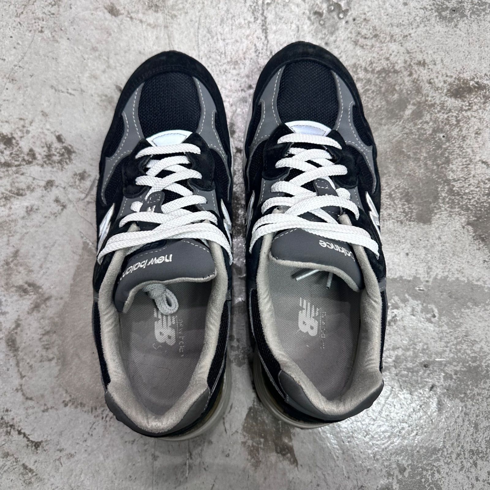 New Balance 992 Black 2021年製 スエード スニーカー M992EB 