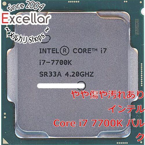 bn:14] Core i7 7700K 4.2GHz LGA1151 91W SR33A - 家電・PCパーツの