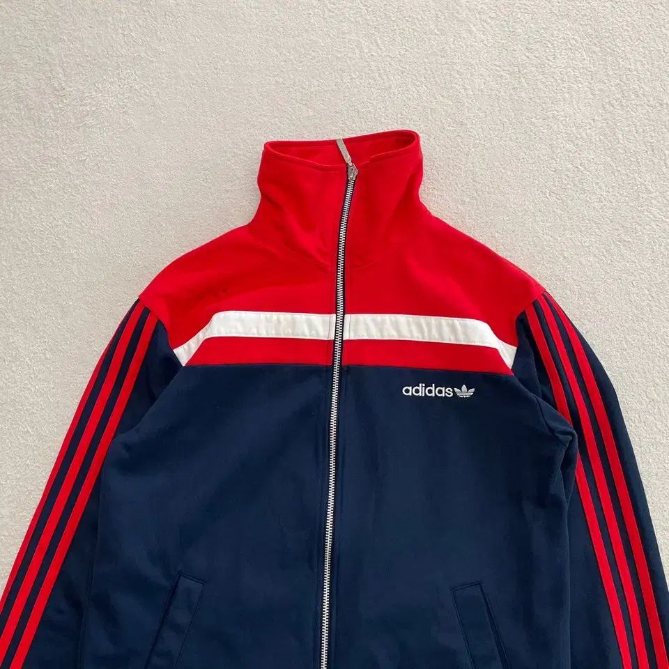 adidas トラックジャケット ジャージ 赤青 adidas アディダス L