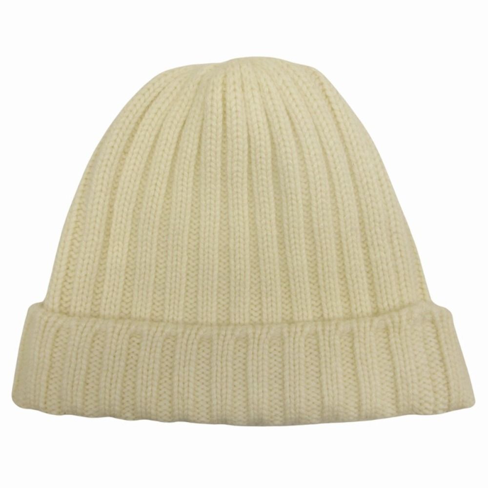 KIJIMA TAKAYUKI キジマタカユキ KNIT CAP カシミヤ ニットキャップ ニット帽 ビーニー 帽子 アイボリー オフホワイト メンズ レディース 古着