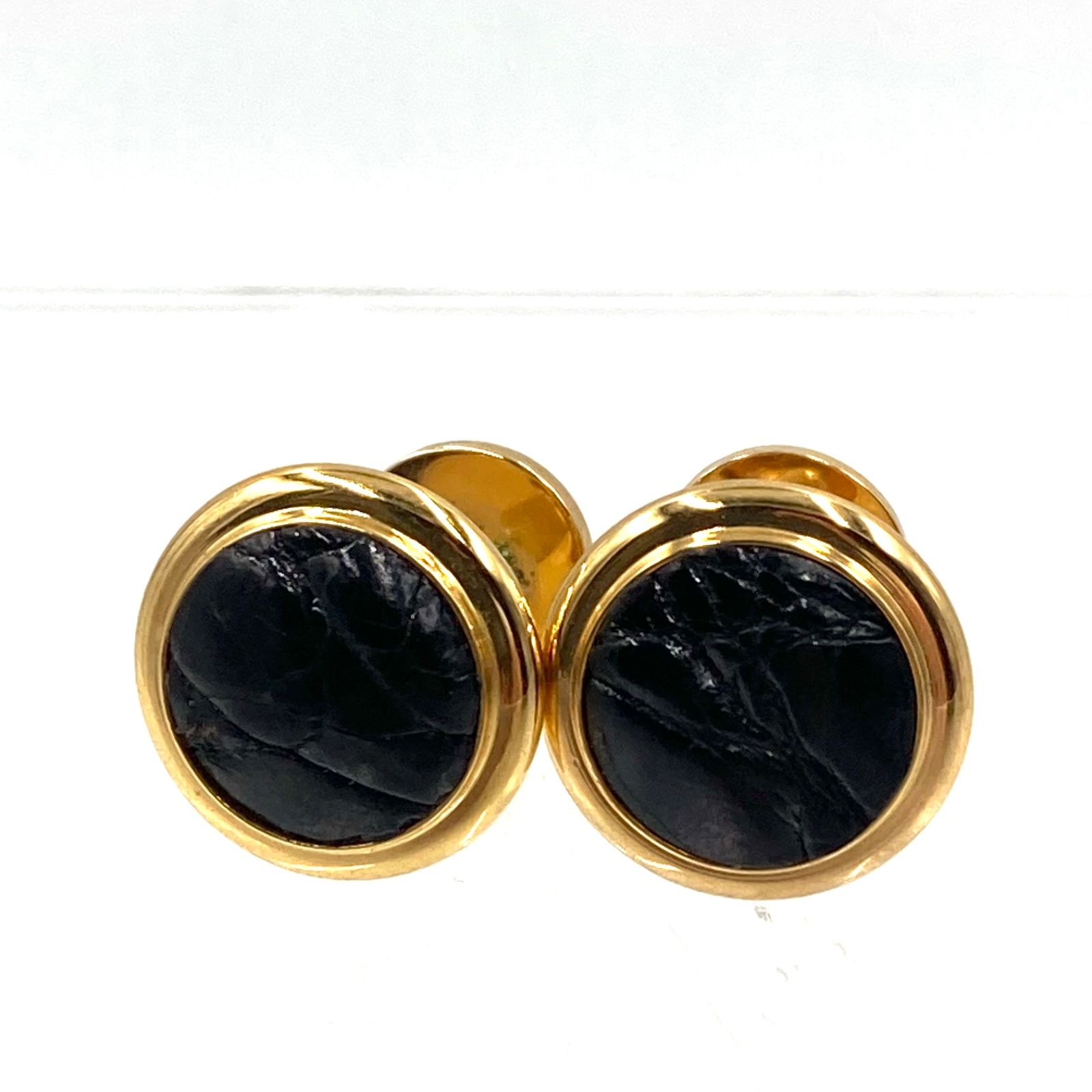 美品！ロエベ LOEWE カフス カフリンクス アナグラム ゴールド