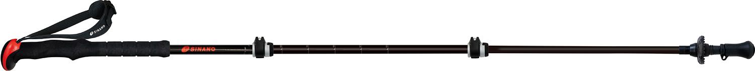 シナノ SINANO アウトドア トレッキングポール Fast-130 カーボンW ブラック トレッキング カーボン ハイキング 登山 ロングトレイル トレイルランニング トレラン ポール 510213 ブラック