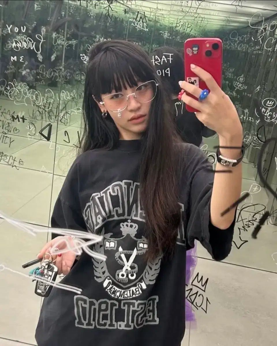 女性たち YVMIN 25fw 宝石 ドロップ ベア メガネ