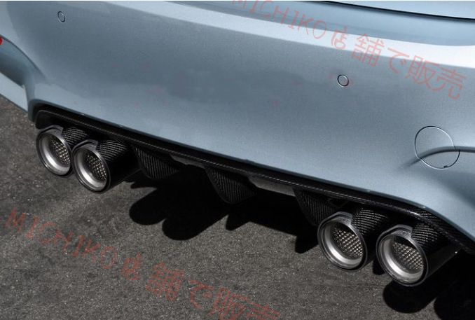 BMW M2 M3 M4 F87 F80 F82 F83マフラーカッター テールパイプ デュアル出し ステンレス 製 3色可選 FFCRYSTALESIA_COM