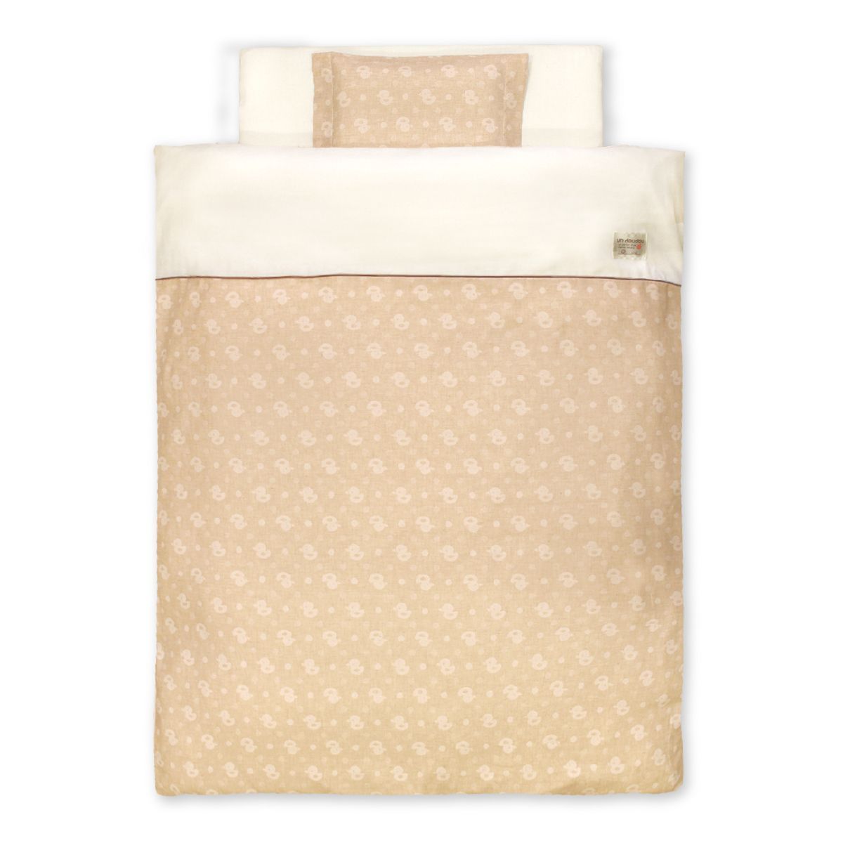 un doudou ミニサイズ ベビー布団セット 11点セット オーガニックコットン ダブルガーゼ ベビー用品 新生児 全部洗える 出産準備 出産祝い ギフト A MF