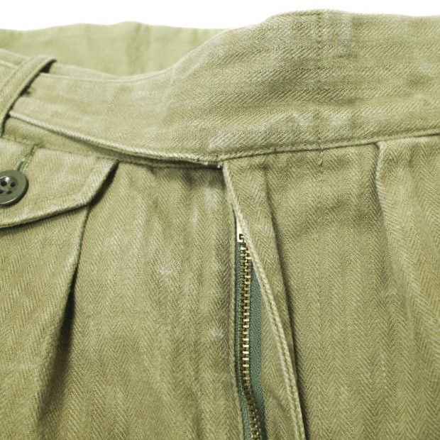 【美品】ケネスフィールド　ヘリンボーングルカパンツ XS ケネスフィールド グルカパンツ ヘリンボーン KENNETH FIELD