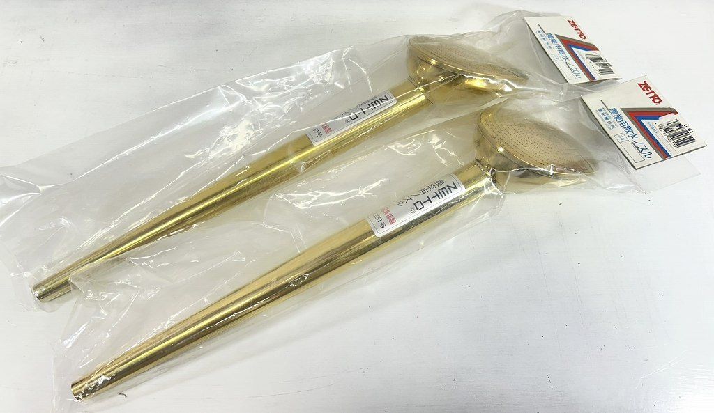 s25t-0281a ZETTO 散水ノズル G61型 G61 農業用 真鍮 総真鍮製 2個セット