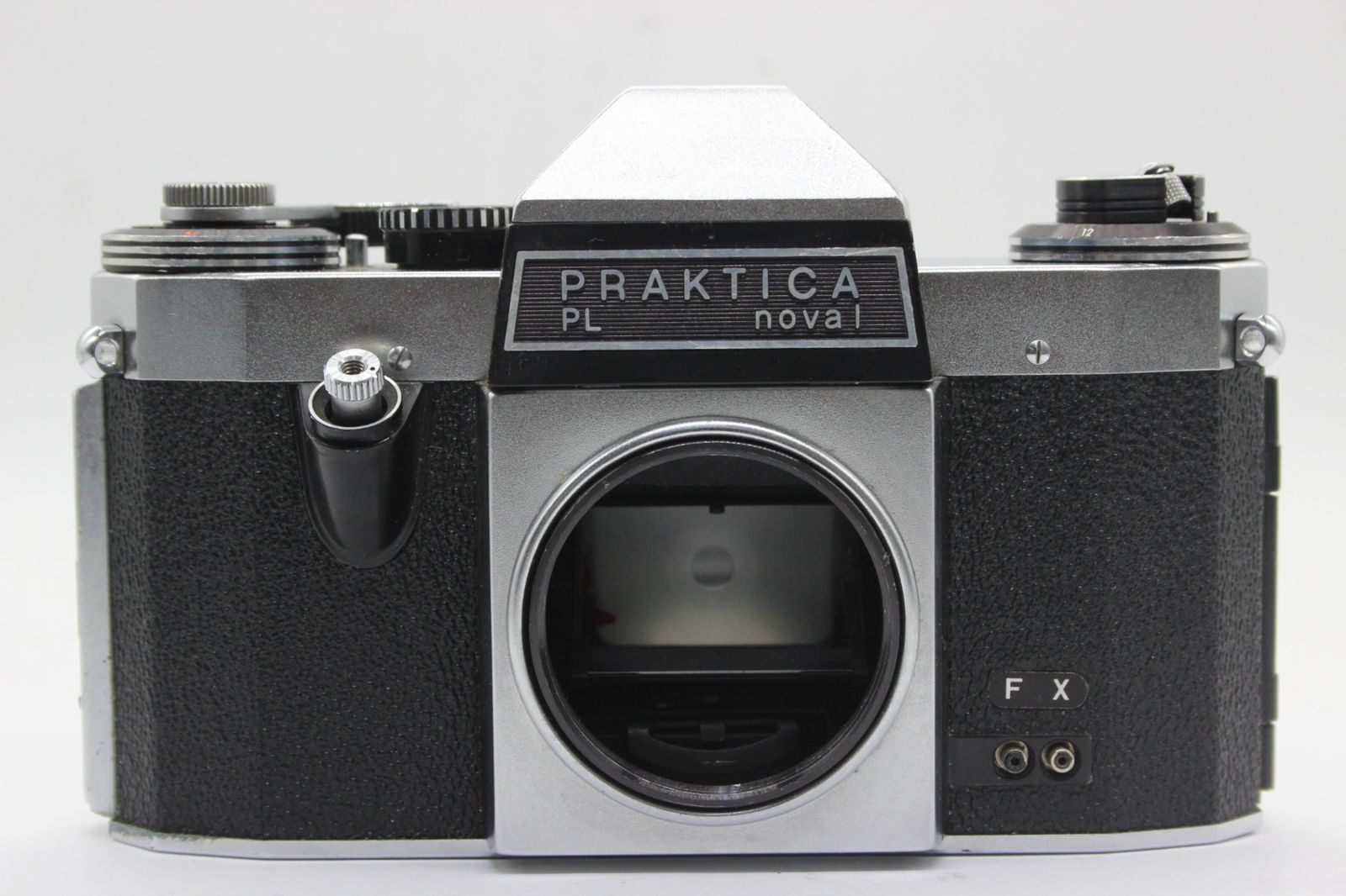 【返品保証】 PRAKTICA PL noval Prakticar 50mm F2.8 ボディレンズセット s8550