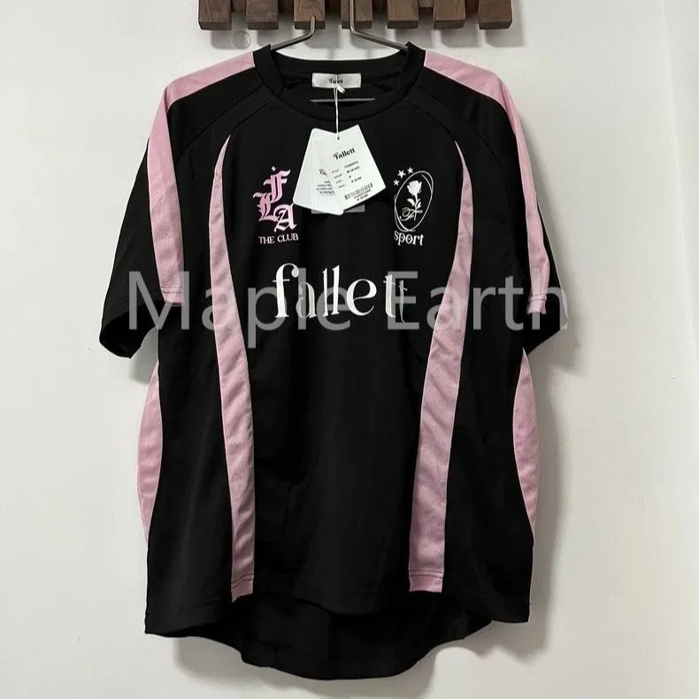 fallet ロゴプリント Tシャツ 半袖 カレッジ風 Mサイズ Y145