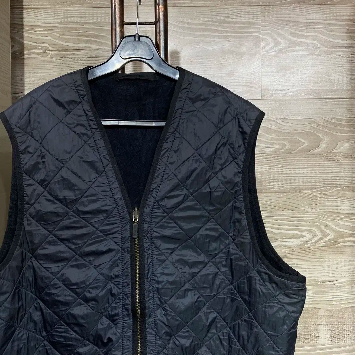 Barbour BARBOUR バブアー フリース キルティング ダウンジャケット ベスト 2XL np59 リバーシブル ブルゾン