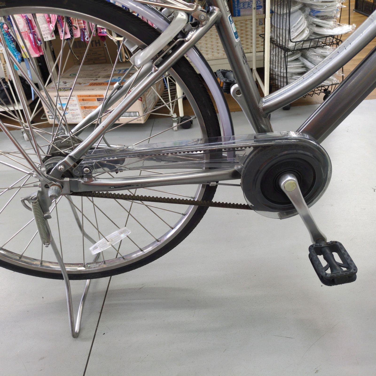 J322 ★サビキズ使用感有り★軽快自転車★ブリヂストン★アルベルト★内装5段★LEDオート★26インチ J322 ☆サビキズ使用感有り☆軽快自転車☆ブリヂストン☆アルベルト