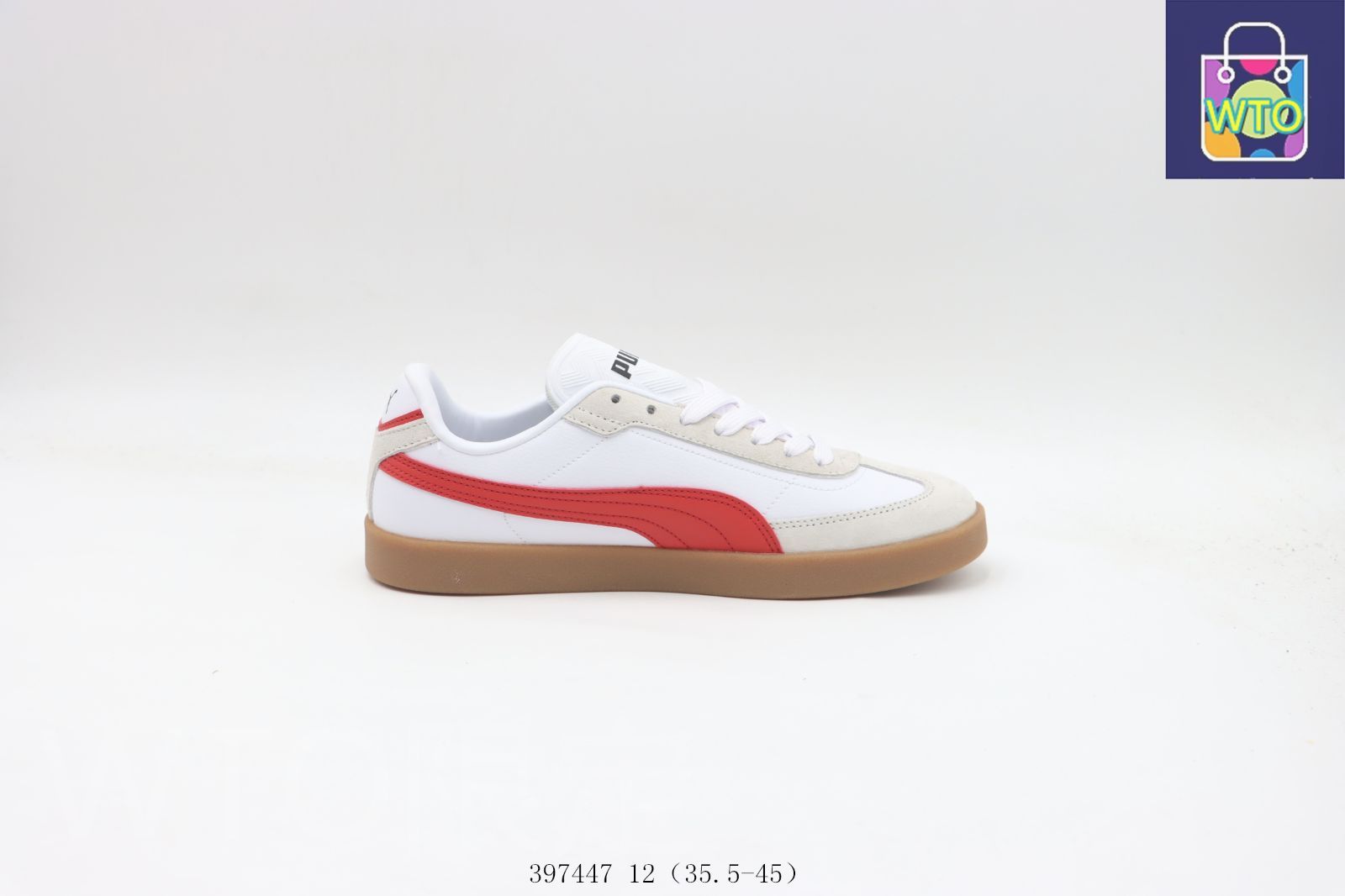 今日 PUMA | プーマ スニーカー ホワイトレッド 397447 12-WTO輸入2