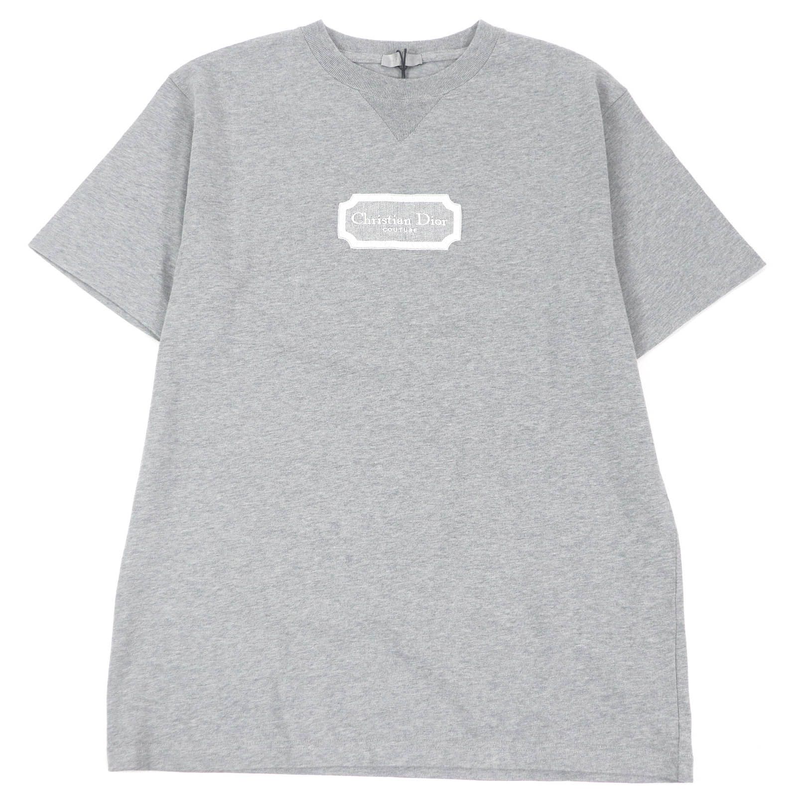未使用品□DIOR ディオール オム 22AW 243J685B0554 コットン ロゴエン 