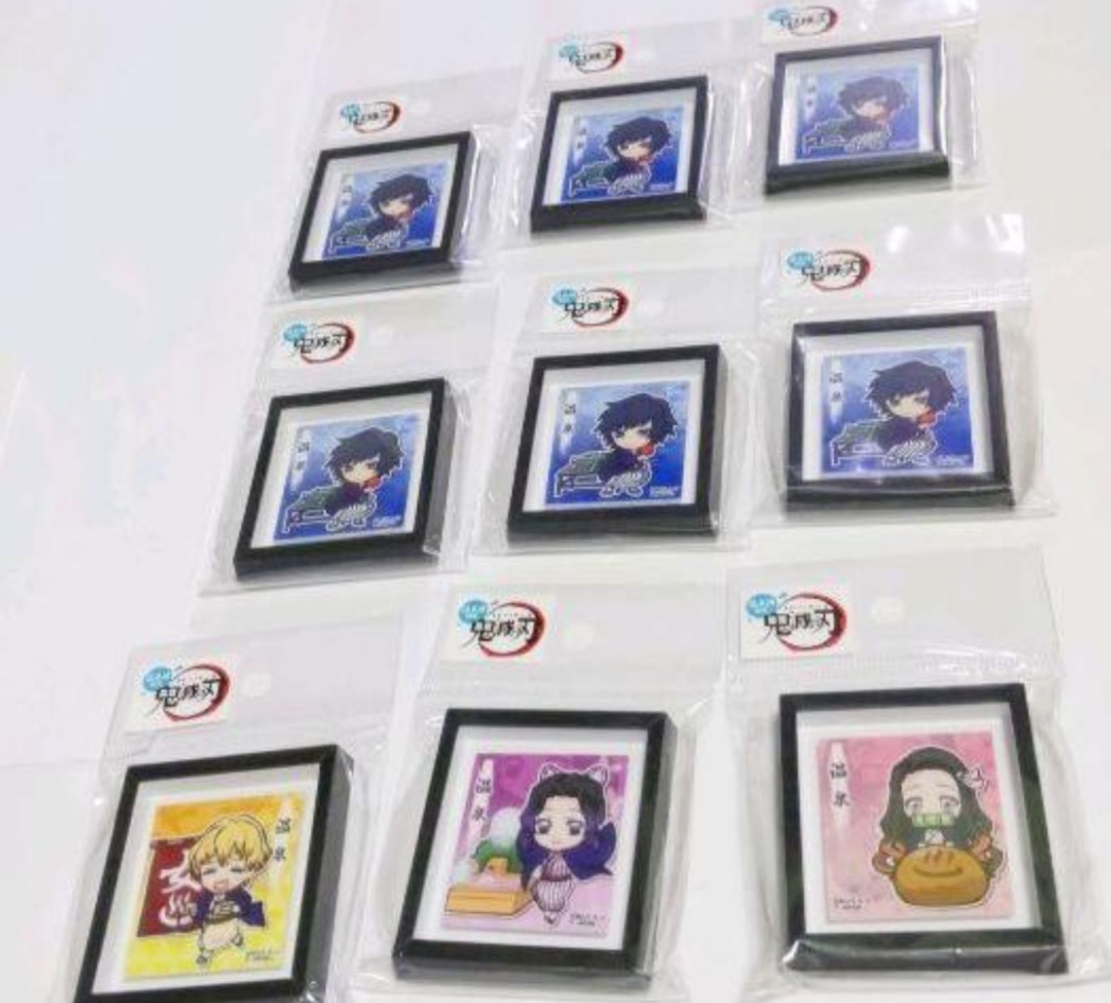 大人気】【極美品】【ご当地】【京都&温泉地限定】鬼滅の刃 額縁