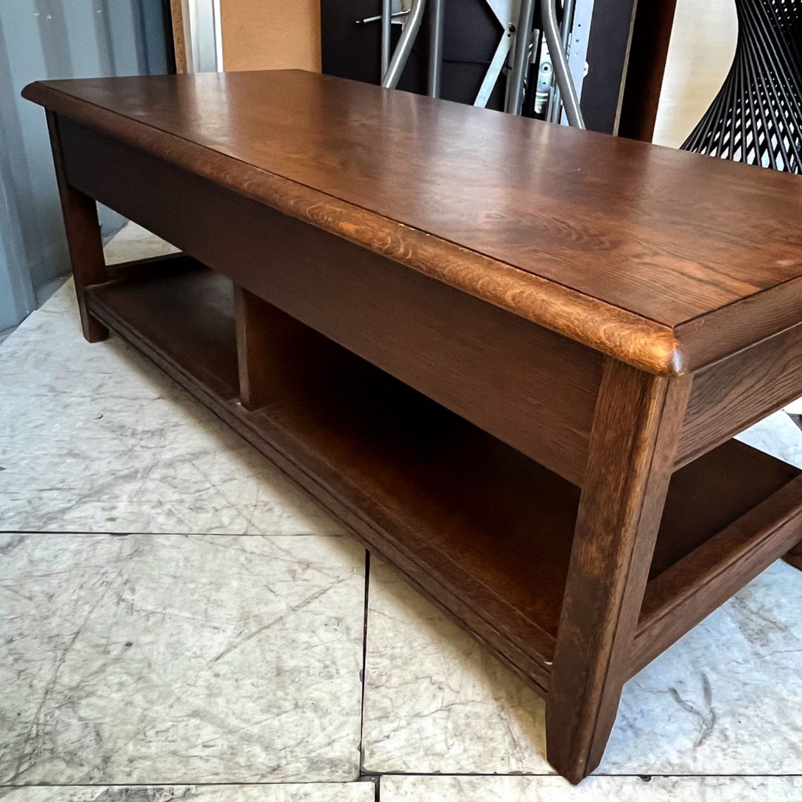 取付無料！葉山家具 クラシック 天然木おしゃれアンティークローボード