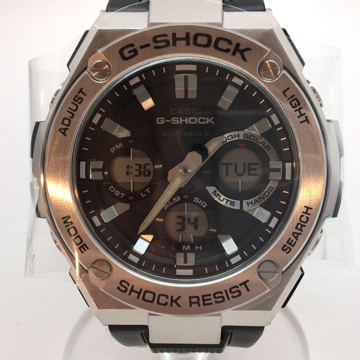 CASIO カシオ G-SHOCK GST-W110 腕時計 アナログ ソーラー 電波時計 津山店