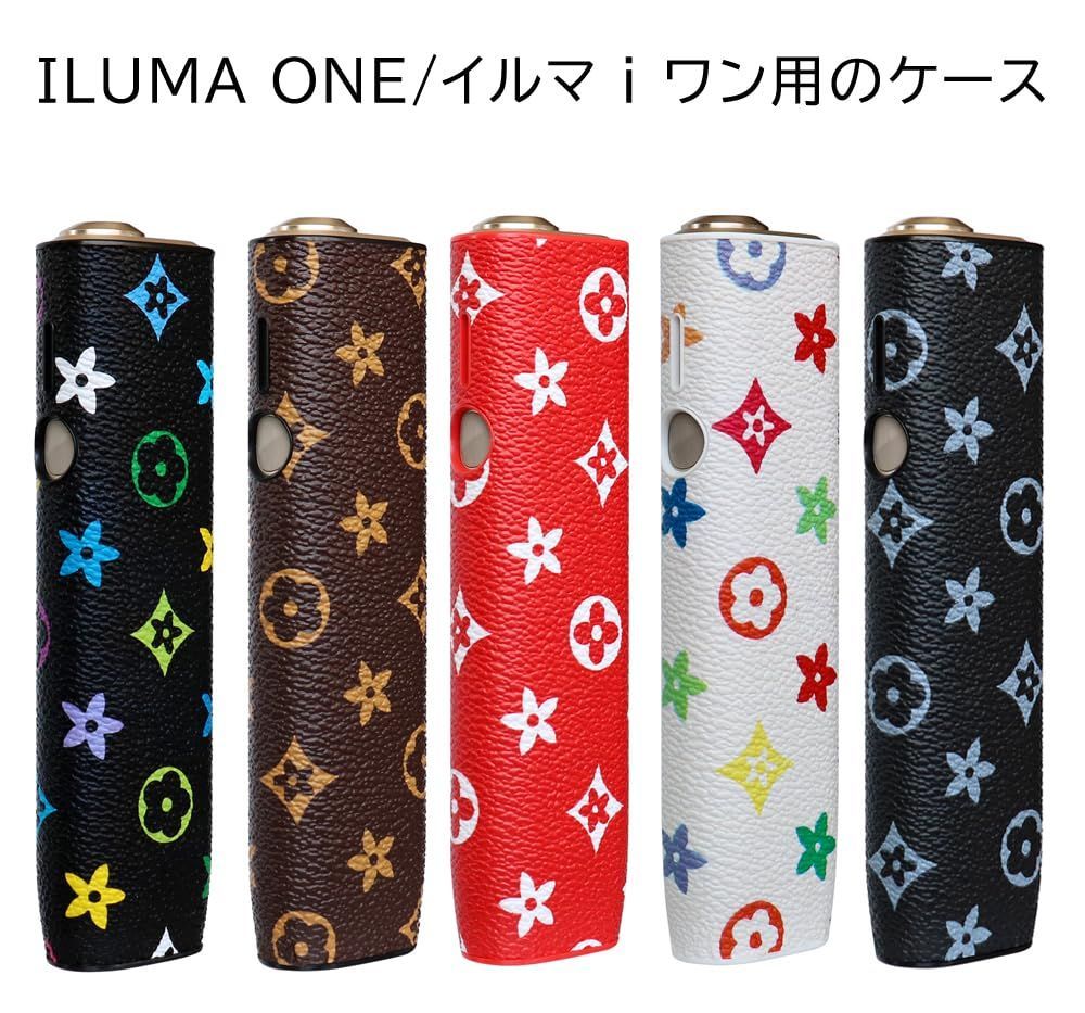 【特価商品】ケース イルマ i ワン用ケース PUレザー製 360°全面保護 KOMININA iluma ONE ケース 加熱式たばこ用ケース 耐衝撃 イルマ i ワンカバー iluma one/イルマ i ワンに対応(黒)