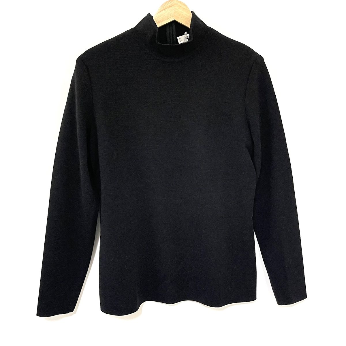 CELINE(セリーヌ) 長袖セーター サイズ42 L レディース美品 - 黒 ...