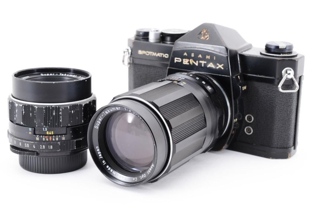 PENTAX SP Takumar 55mm&135mm 2本セット SO125 - メルカリ