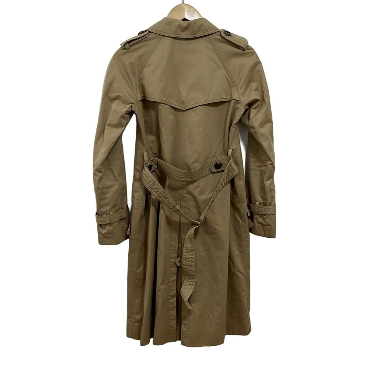 *WOOLSILK ギャバトレンチコート WOOLSILK ギャバトレンチコート（トレンチコート）｜Deuxieme Classe