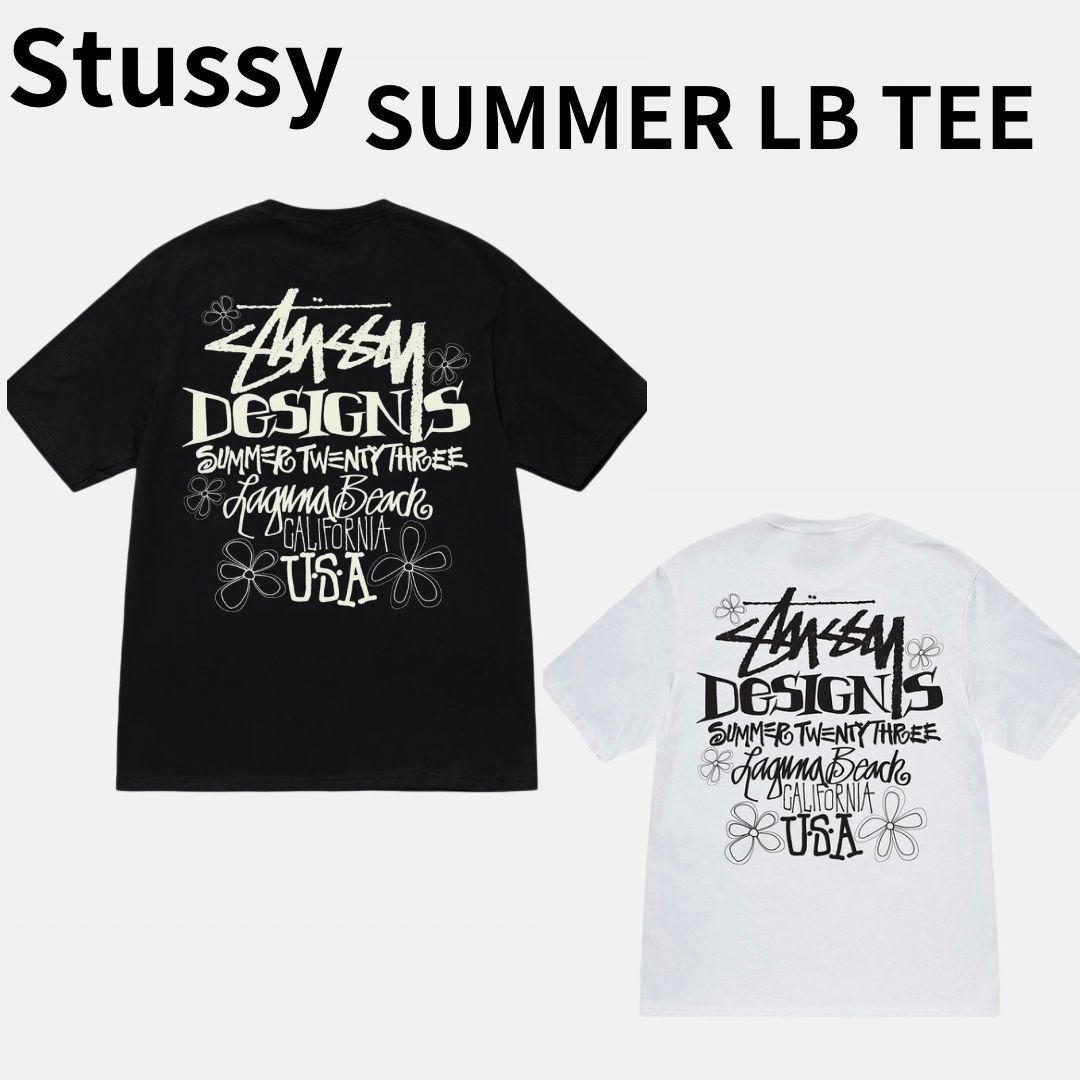 stussy SUMMER LB TEE ブラック　M 黒　Tシャツ サマー