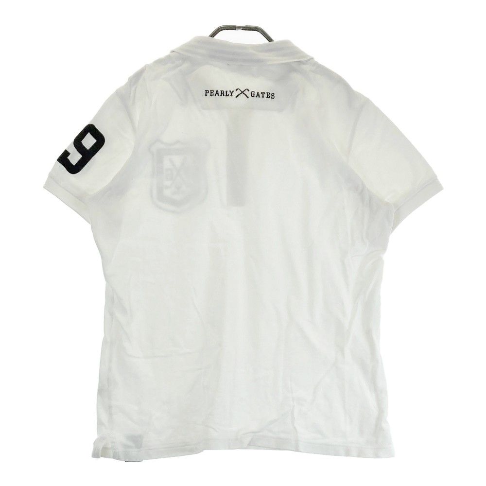 サイズ：5 PEARLY GATES パーリーゲイツ 半袖ポロシャツ ホワイト系