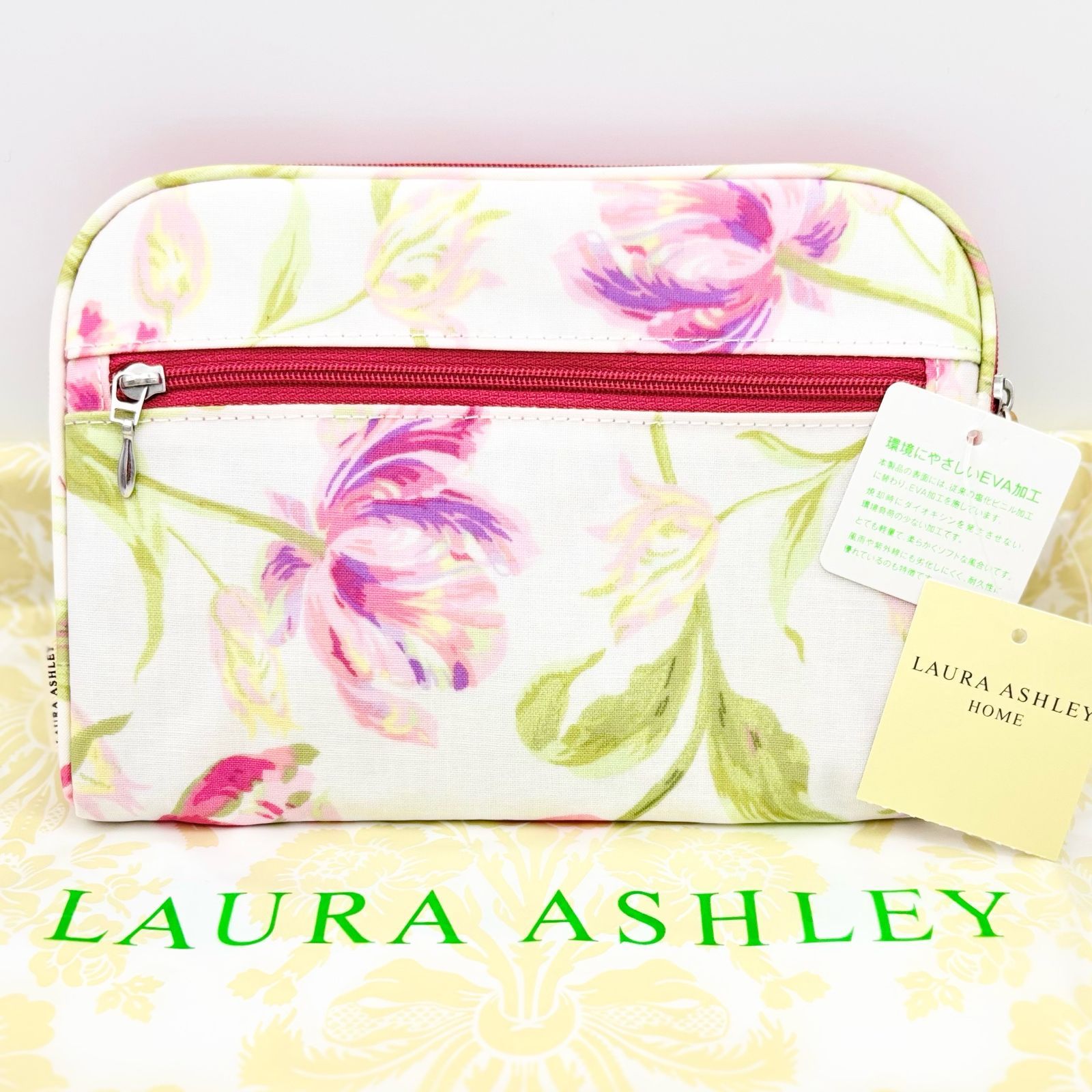 ローラアシュレイ【新品】ゴスフォード シクラメン他ラベンダー ピンク4点セット ローラアシュレイ【新品】ゴスフォード シクラメン他ラベンダー