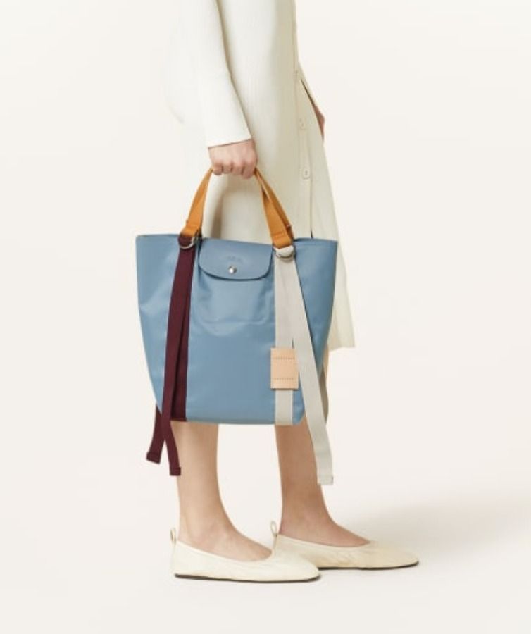 レアカラ-【限定】Longchamp ル プリアージュ リプレイ トート M 