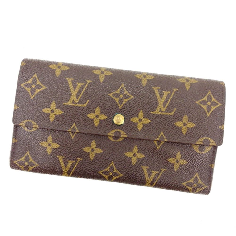 ルイ・ヴィトン LOUIS VUITTON 三つ折り財布 モノグラム ポルト