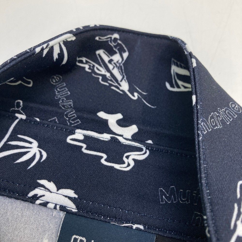 サイズ：6 MUTA MARINE ムータマリン 半袖ポロシャツ ボタンダウン 総