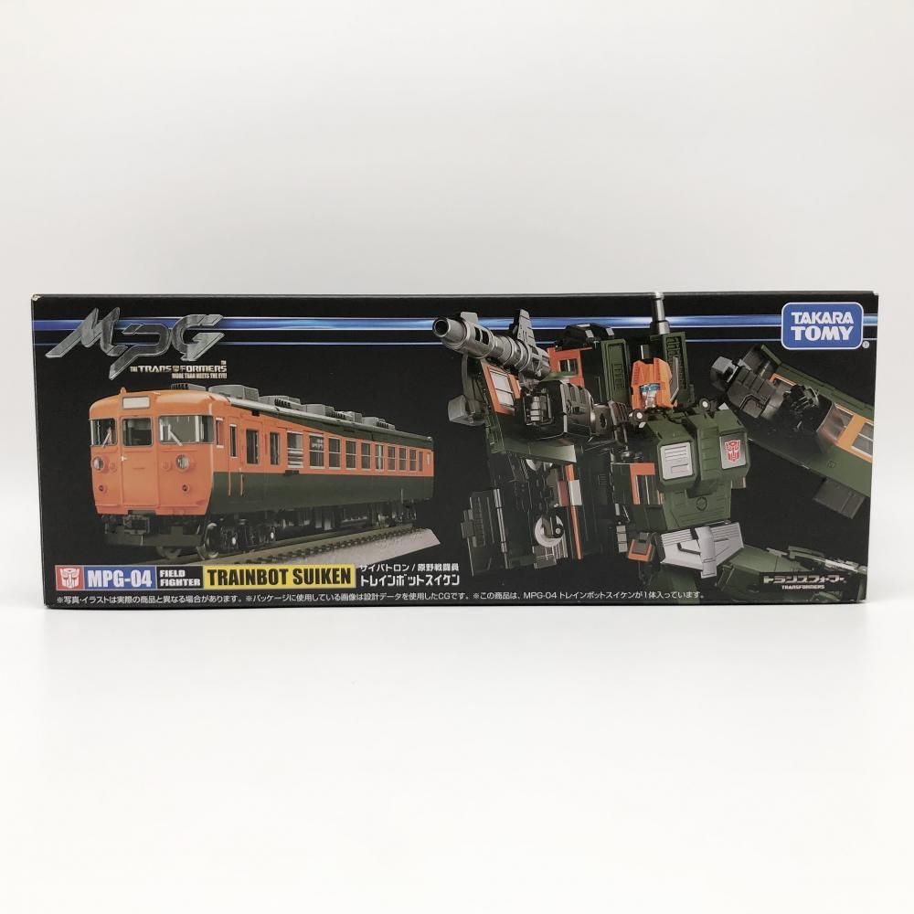 【中古】開封 タカラトミー トランスフォーマー MPG-04 サイバトロン/原野戦闘員 トレインボットスイケン[17]