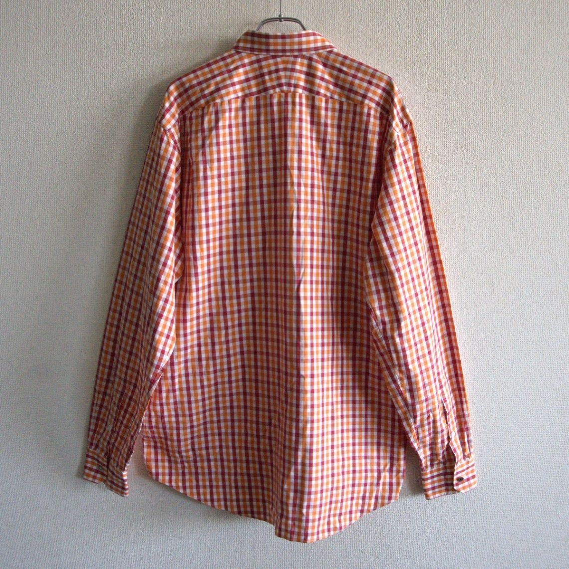 高級品】 HERMES 【セリエボタン ボタンダウン シャツ】41 16 BD