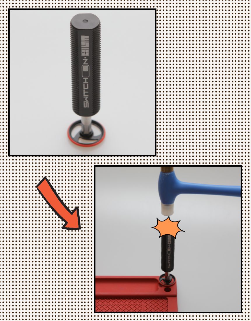 ミニ四駆 Switch-on SO05 JALDORA 治具