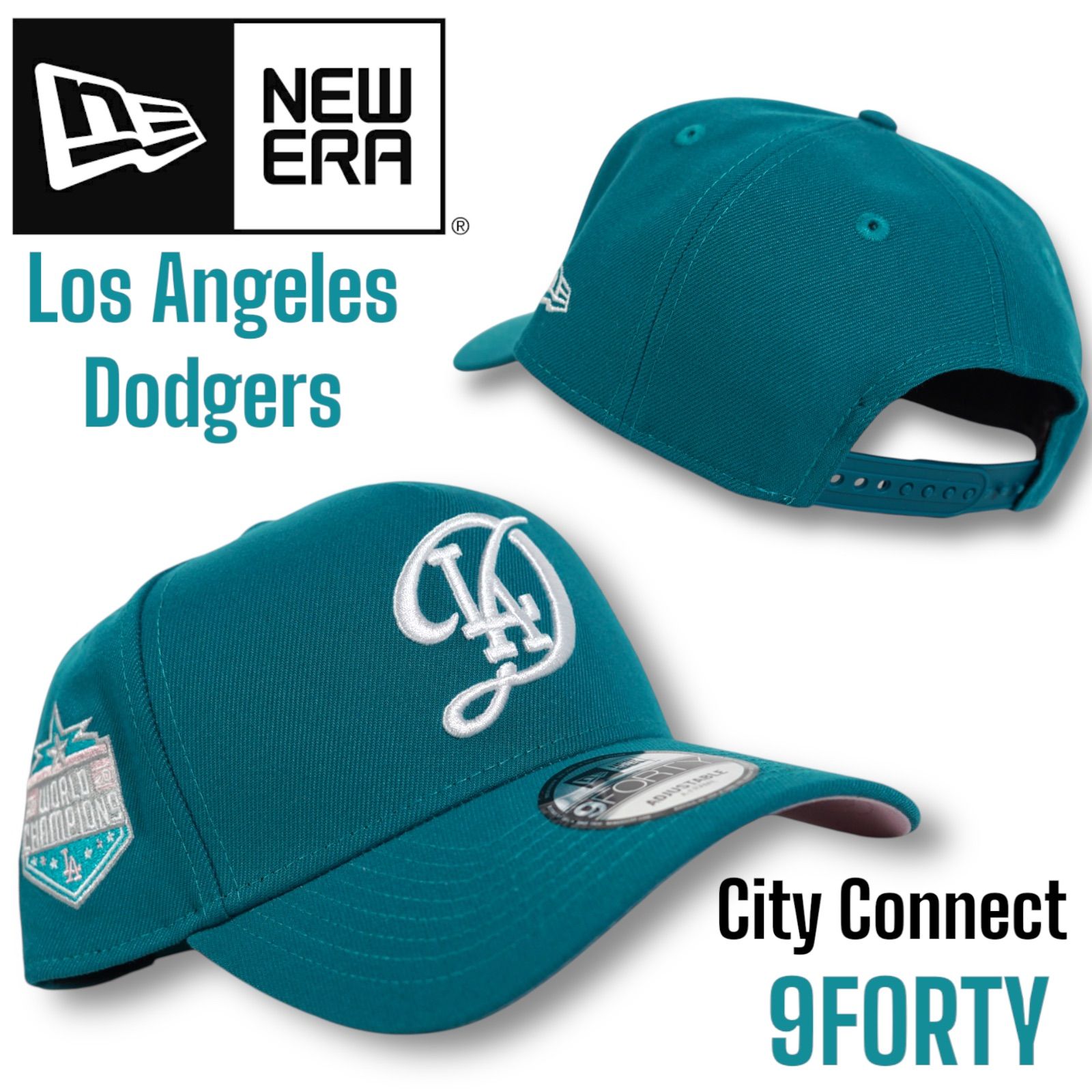 流行り の ブランド - 2024年おすすめのアイテム満載 Dodgers Angeles Los 9FORTY NEWERA US限定 City Logo Connect 大人用
