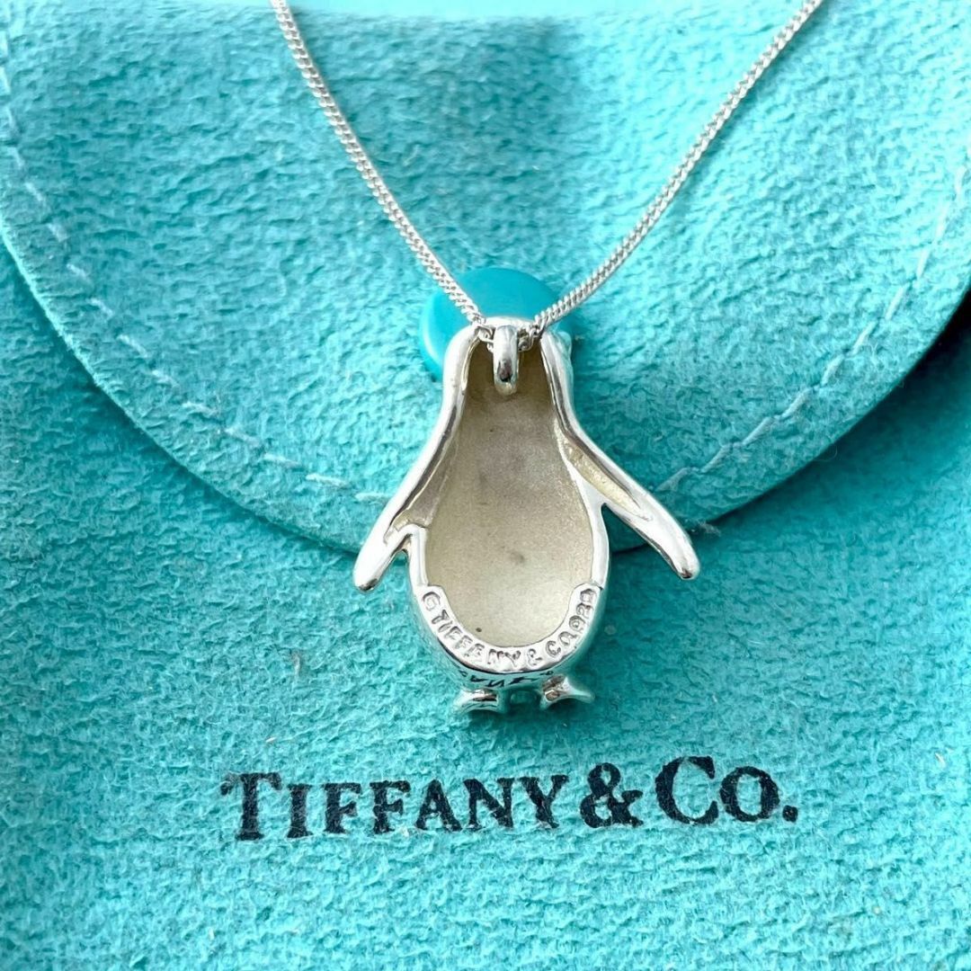 ティファニー ペンギン モチーフ ネックレス シルバー 925 S121fe