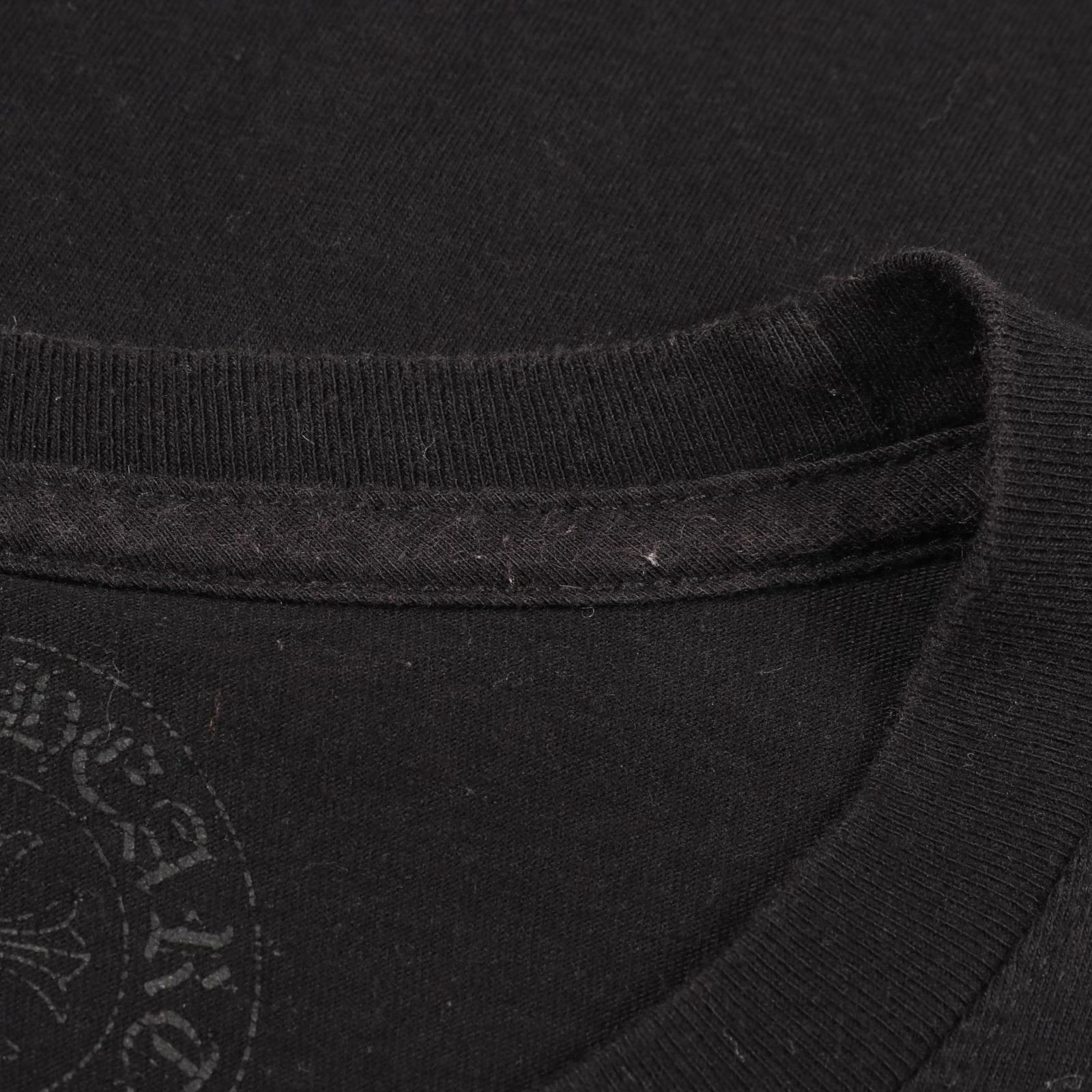 在庫少★送料無料♪【CHROME HEARTS】サイドフレイム Tシャツ クロムハーツ CHROME HEARTS カットソー サイドフレイムプリント