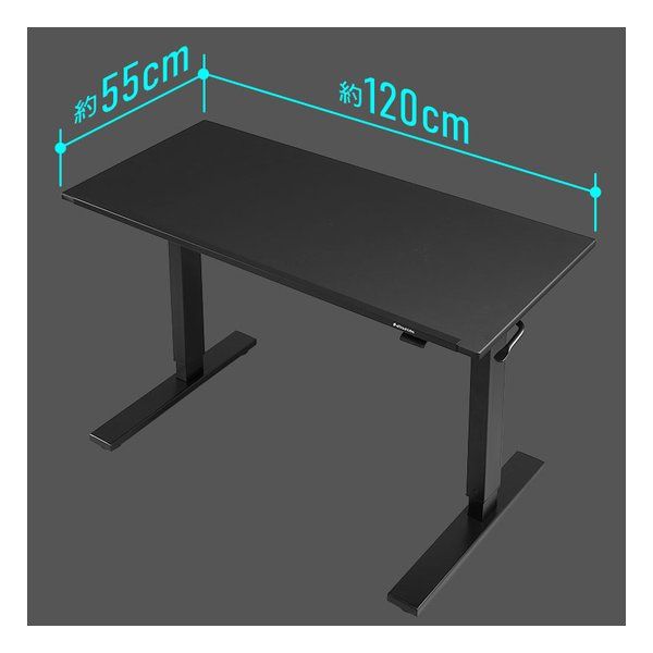 Bauhutte バウヒュッテ SAチルトデスク 天板 幅1200mm ブラック BHD-1200SACT-BK 2608772 MARWIL-DEMENAGEMENTS_CH