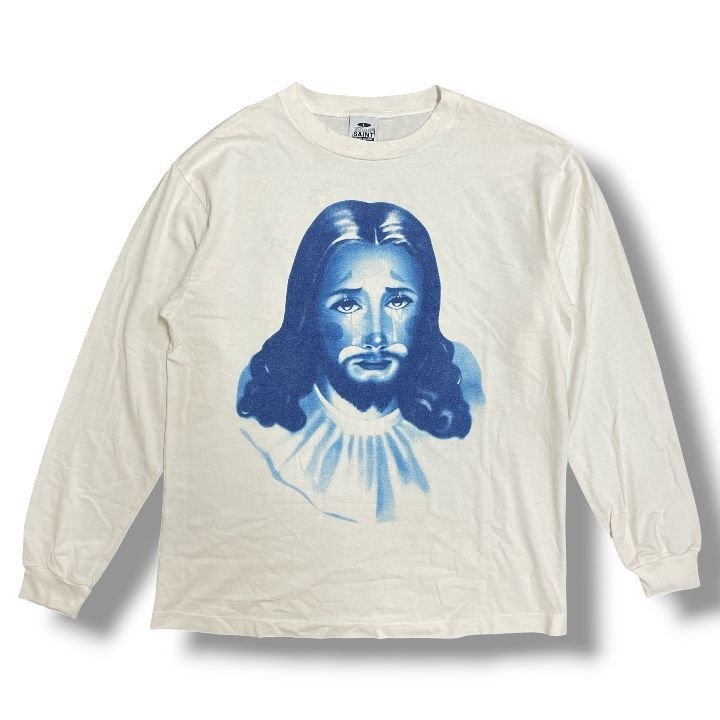 セントマイケル BORN X RAISED 全面グラフィッティーロングT セント