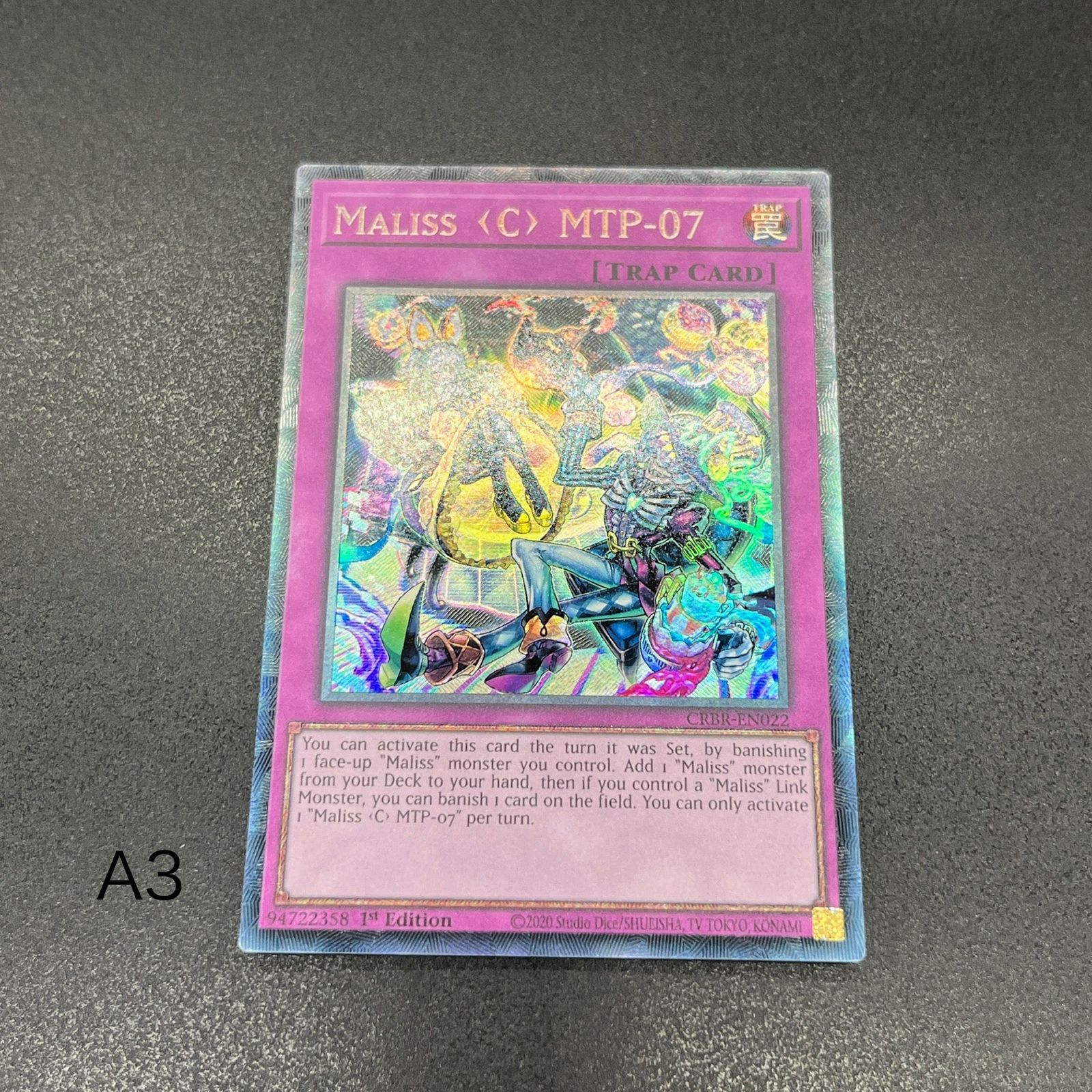 遊戯王 M∀LICE＜C＞MTP－07/コレクターズ/英語/1st/EU版 