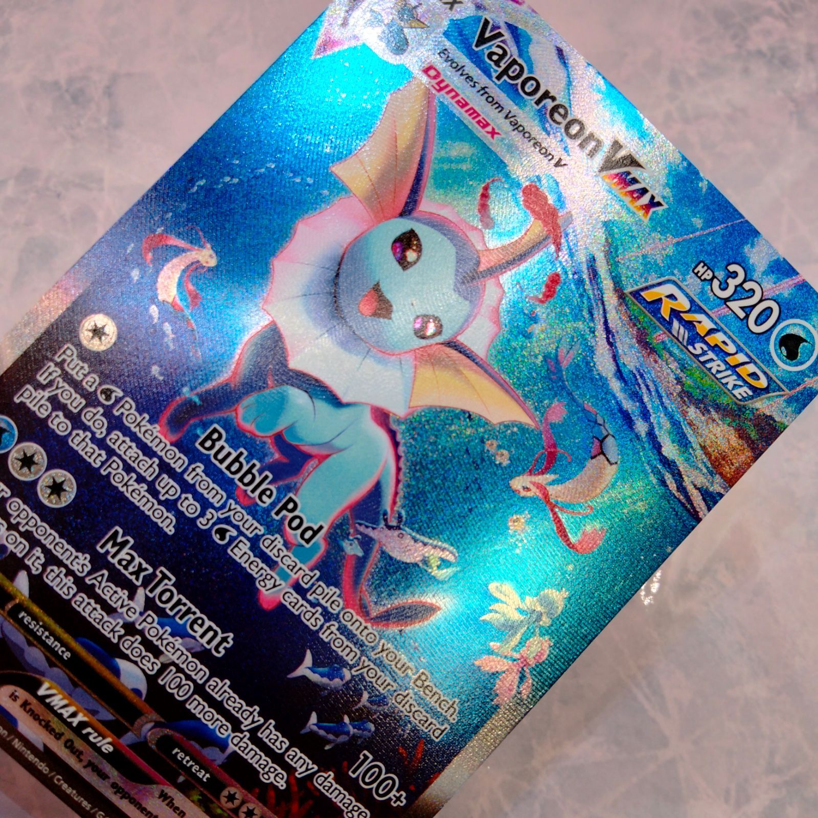 ポケモンカード 英語版 正規品 夏ポケカ プロモ シャワーズVMAX - TCG