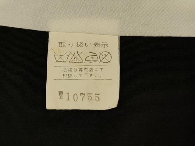 【着物と帯 時流】SK1y◆正絹 夏着物◆トールサイズ 薄桜色 絽 平和屋着物□豪華黒留袖 作家物 駒刺繍 鳳凰地紙更紗花文 金彩