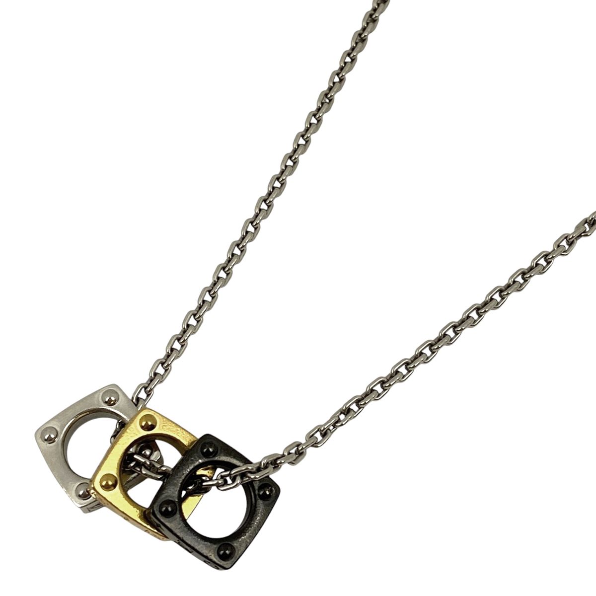 ルイ・ヴィトン Louis Vuitton モノグラム ボールド ネックレス