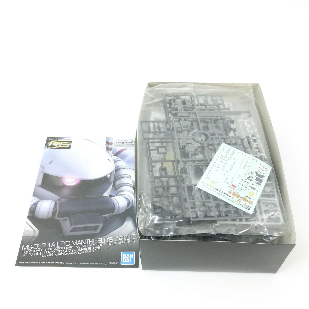 未組立】 RG 1/144 MS-06R-1A エリック・マンスフィールド専用 未組立】 RG 1/144 MS-06R-1A エリック・マンスフィールド専用