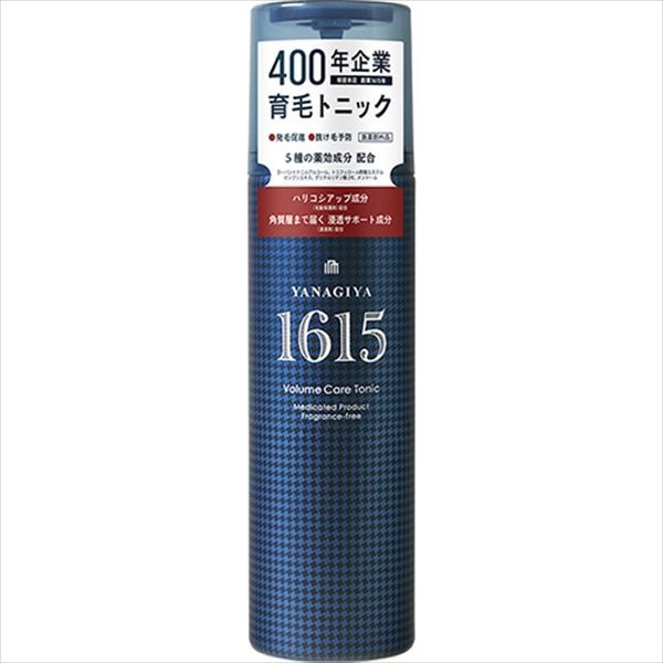【3セット】 ＹＡＮＡＧＩＹＡ１６１５　薬用育毛　ボリュームケアトニック　＜無香料＞ 【柳屋本店】